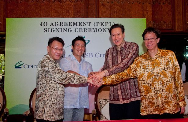 PENANDATANGAN KERJASAMA PT CIPUTRA GRAHA MITRA DENGAN PT KARYADEKA ALAM LESTARI