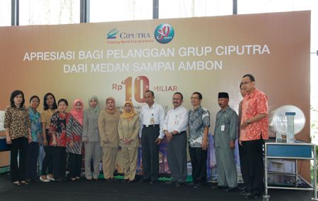 CIPUTRA GROUP KEMBALI BERIKAN APRESIASI PADA PELANGGAN