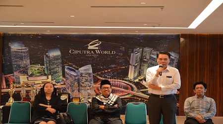 PERFORMA MENGGEMBIRAKAN, GRUP CIPUTRA OPTIMISTIS LAMPAUI TARGET PENJUALAN RP 10 T