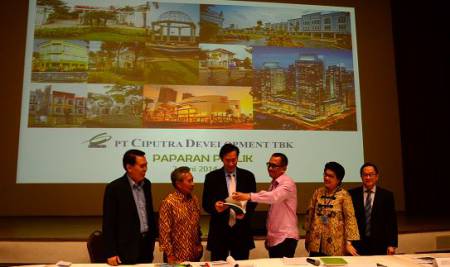 CIPUTRA BAGIKAN DIVIDEN 2013 RP532 MILIAR