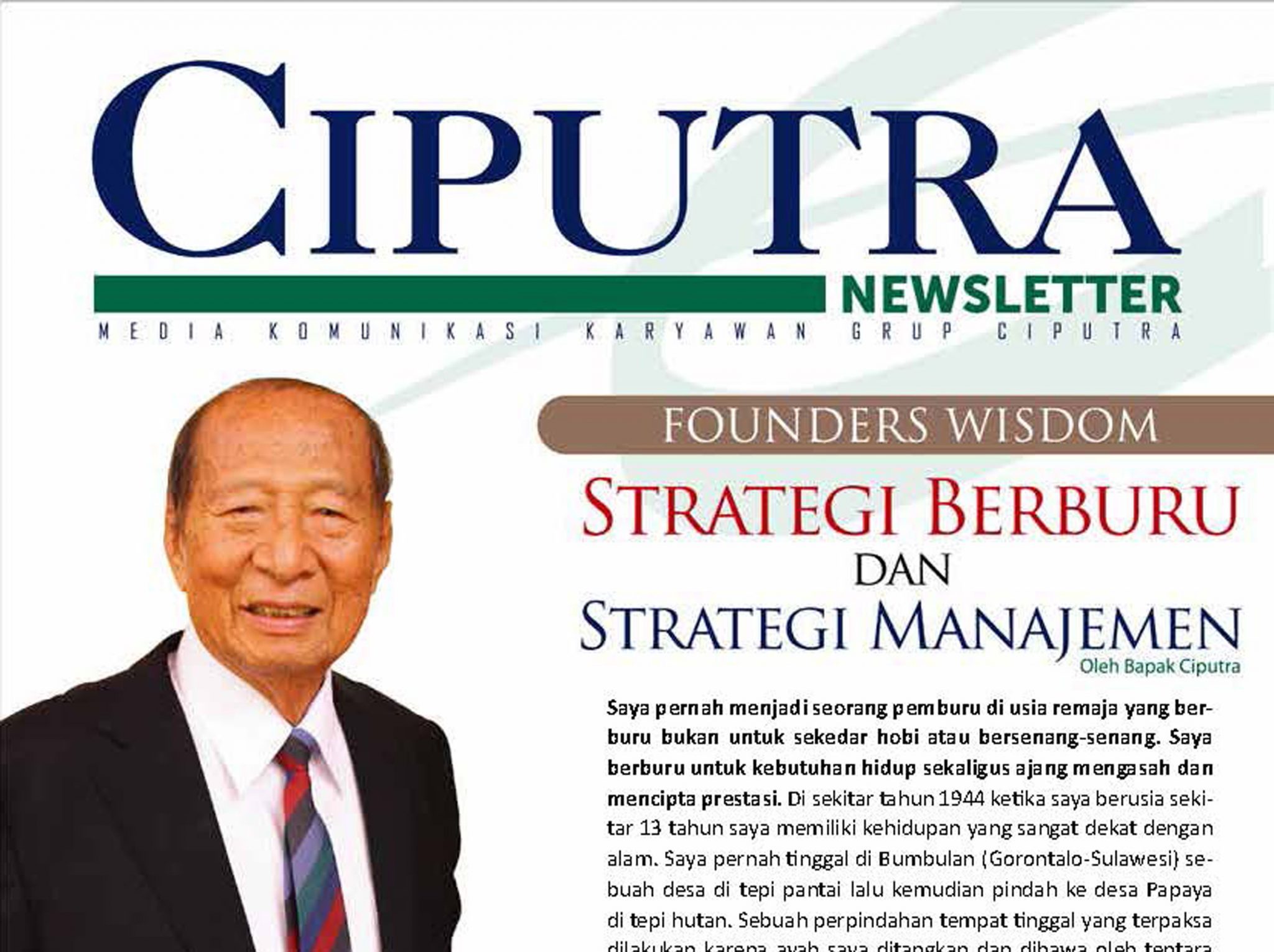 NEWSLETTER JANUARI 2016