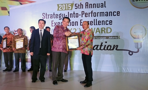 PT CIPUTRA DEVELOPMENT RAIH THE BEST IN PROPERTY BUSINESS DALAM SPEX2 AWARD 2015