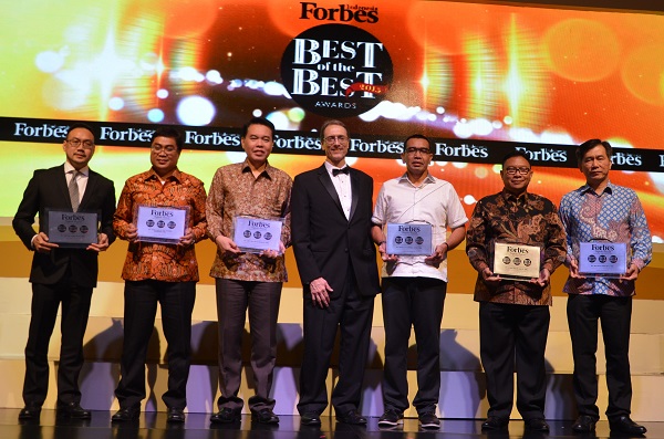 PT CIPUTRA DEVELOPMENT RAIH DUA PENGHARGAAN TOP 50 COMPANIES 2015