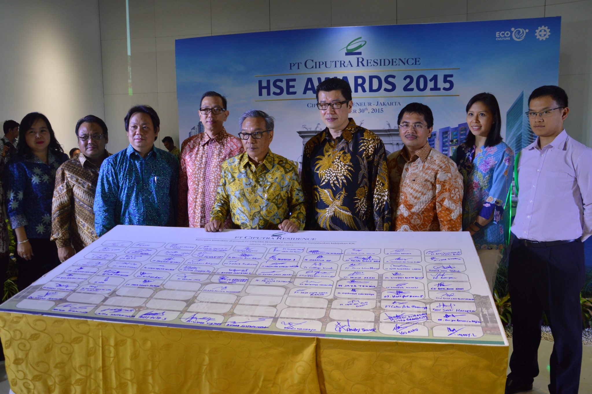CIPUTRA RESIDENCE GELAR HSE AWARD 2015
