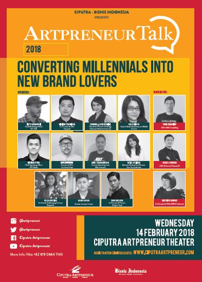 Coming Soon, Artpreneur Talk 2018