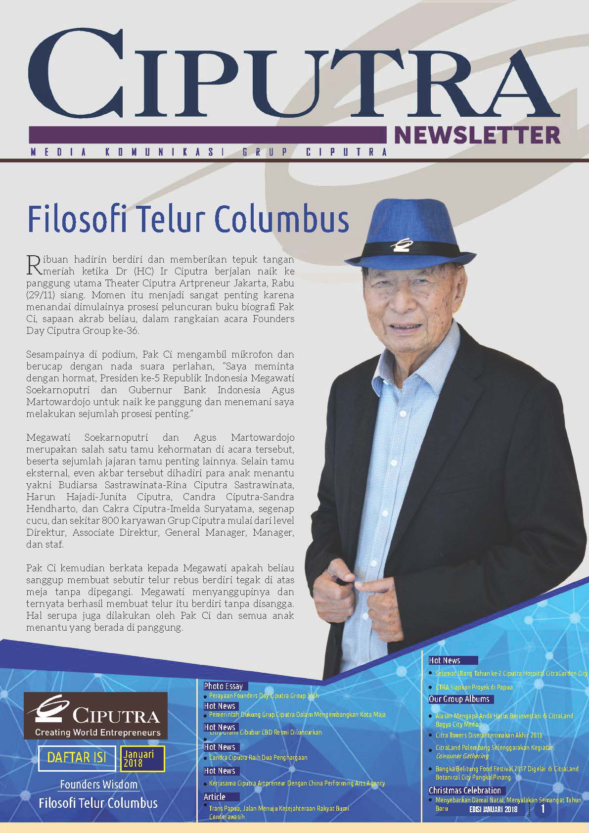 Newsletter January 2018