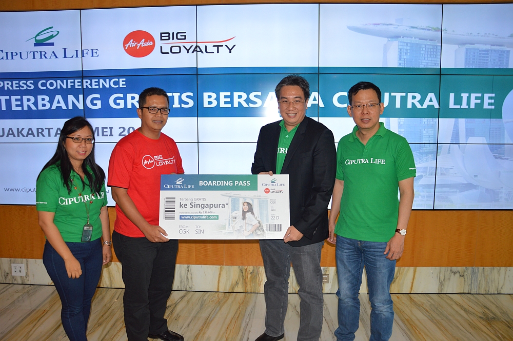Ciputra Life Launched “FREE Fly Program to Singapore”