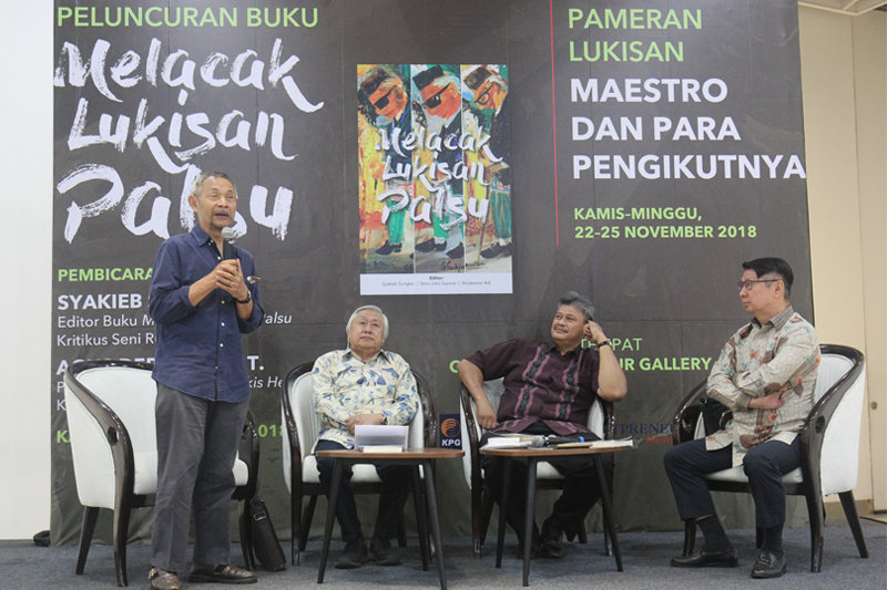 Forum “Tracking Fake Paintings” and Exhibition “Maestro and Their Epigon” held at Ciputra Artpreneur