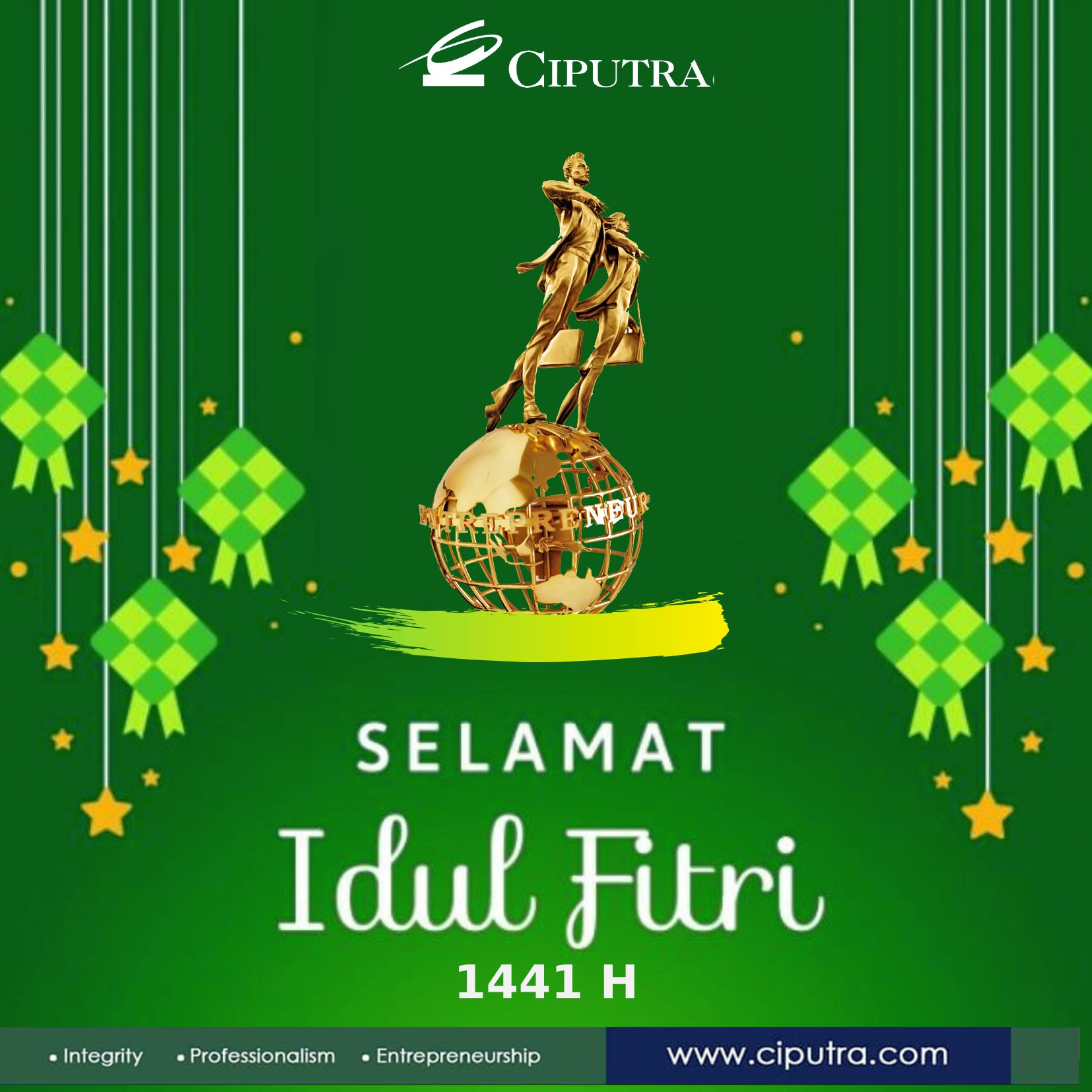 Grup Ciputra Mengucapkan Selamat Hari Raya Idul Fitri 1441 H