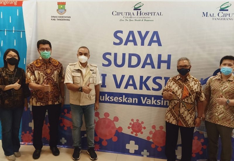 Ciputra Mall Tangerang Organizes Covid-19 Vaccination Program