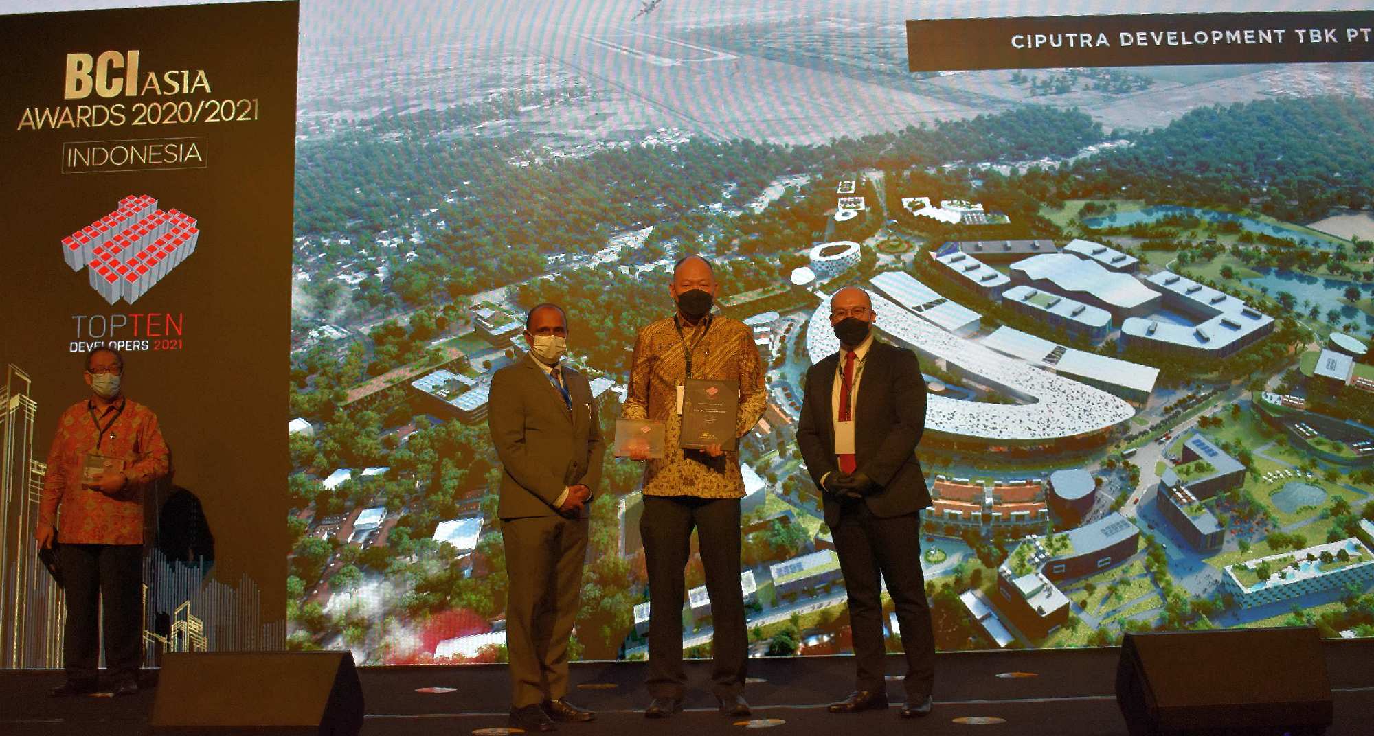 PT Ciputra Development Tbk Wins BCI Asia’s Top 10 Awards