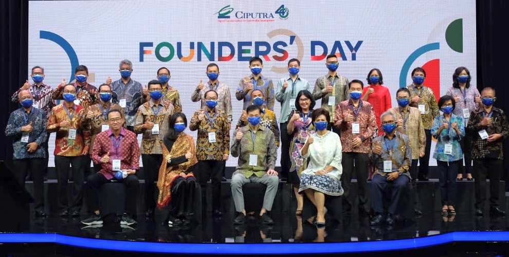 Grup Ciputra Rayakan Founders Day 40 Tahun dengan Semangat Transformasi Digital Menuju Pengembangan Berkelanjutan