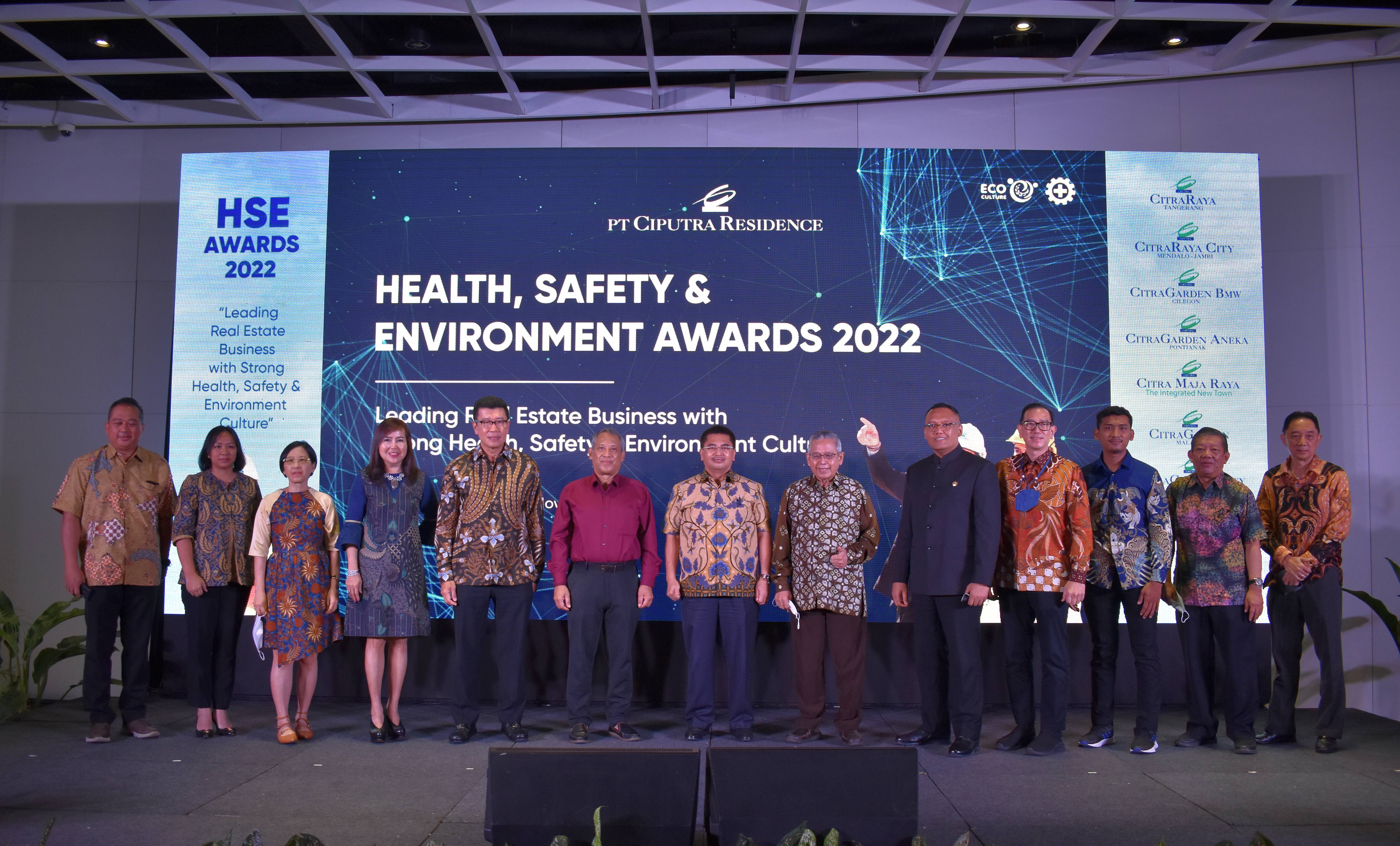 PT Ciputra Residence Organize HSE Award 2022