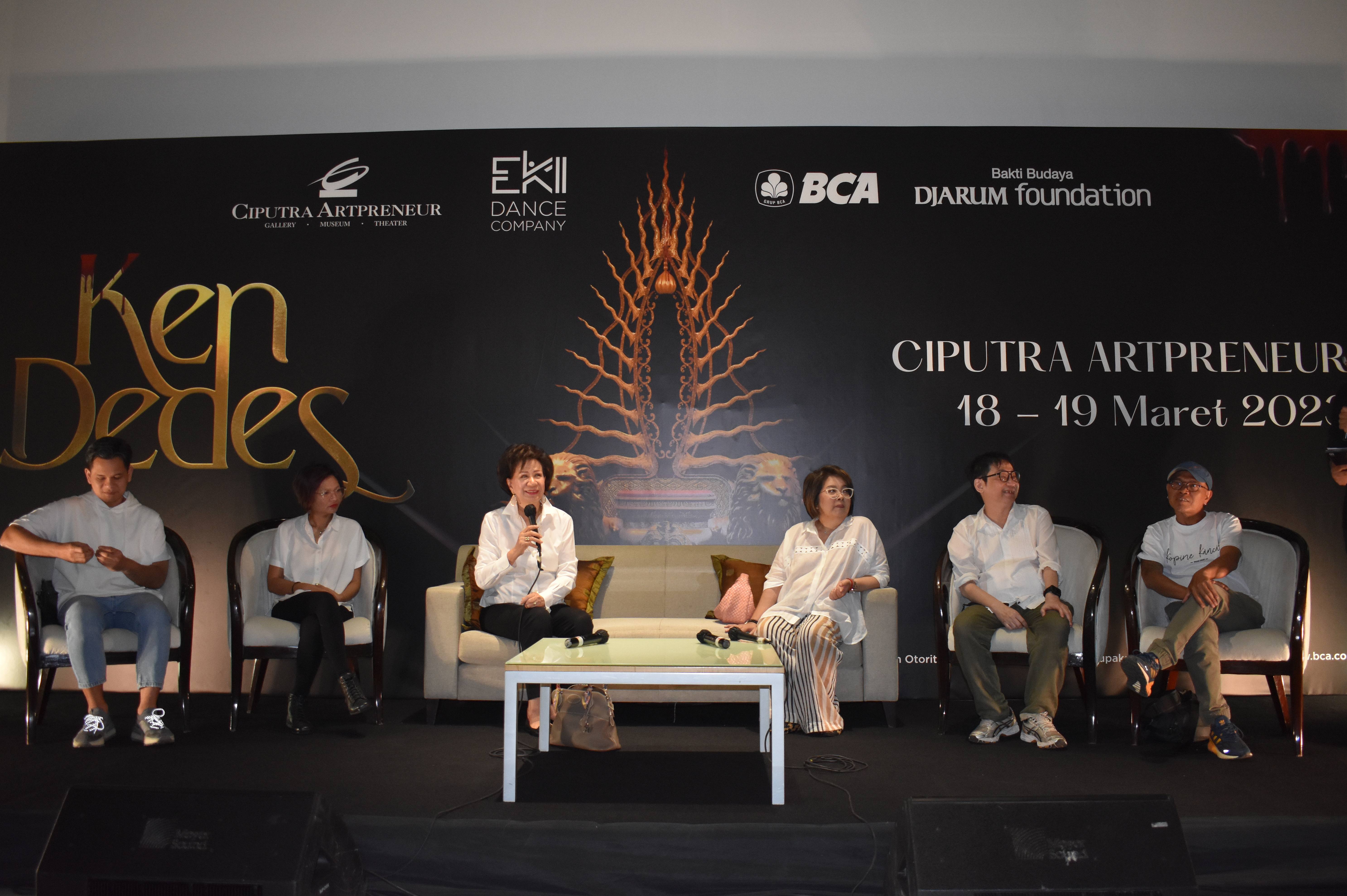 Ciputra Artpreneur and EKI Dance Company Presents “Ken Dedes Musical”