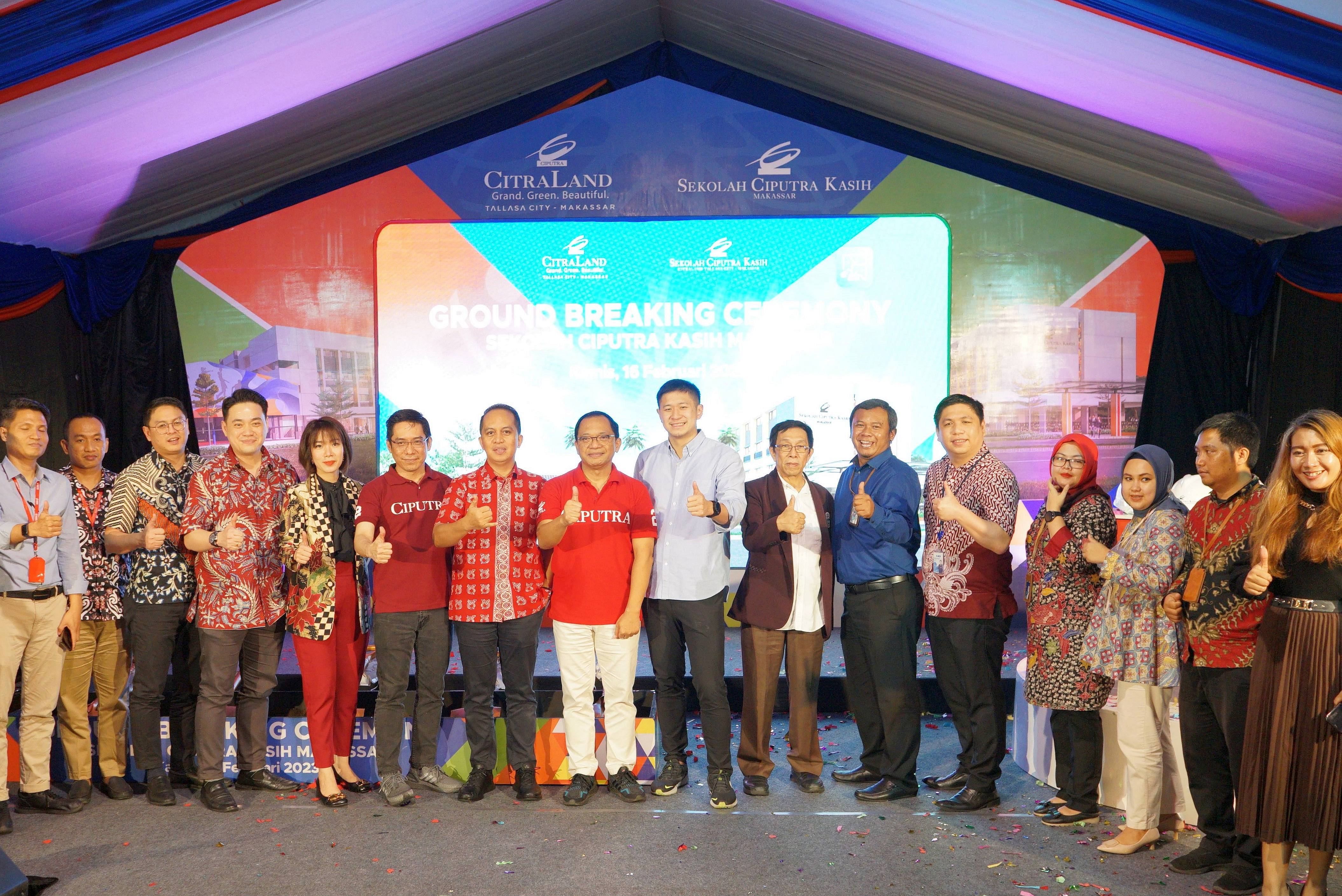 Ciputra Group Establishes  A New School in Makassar City