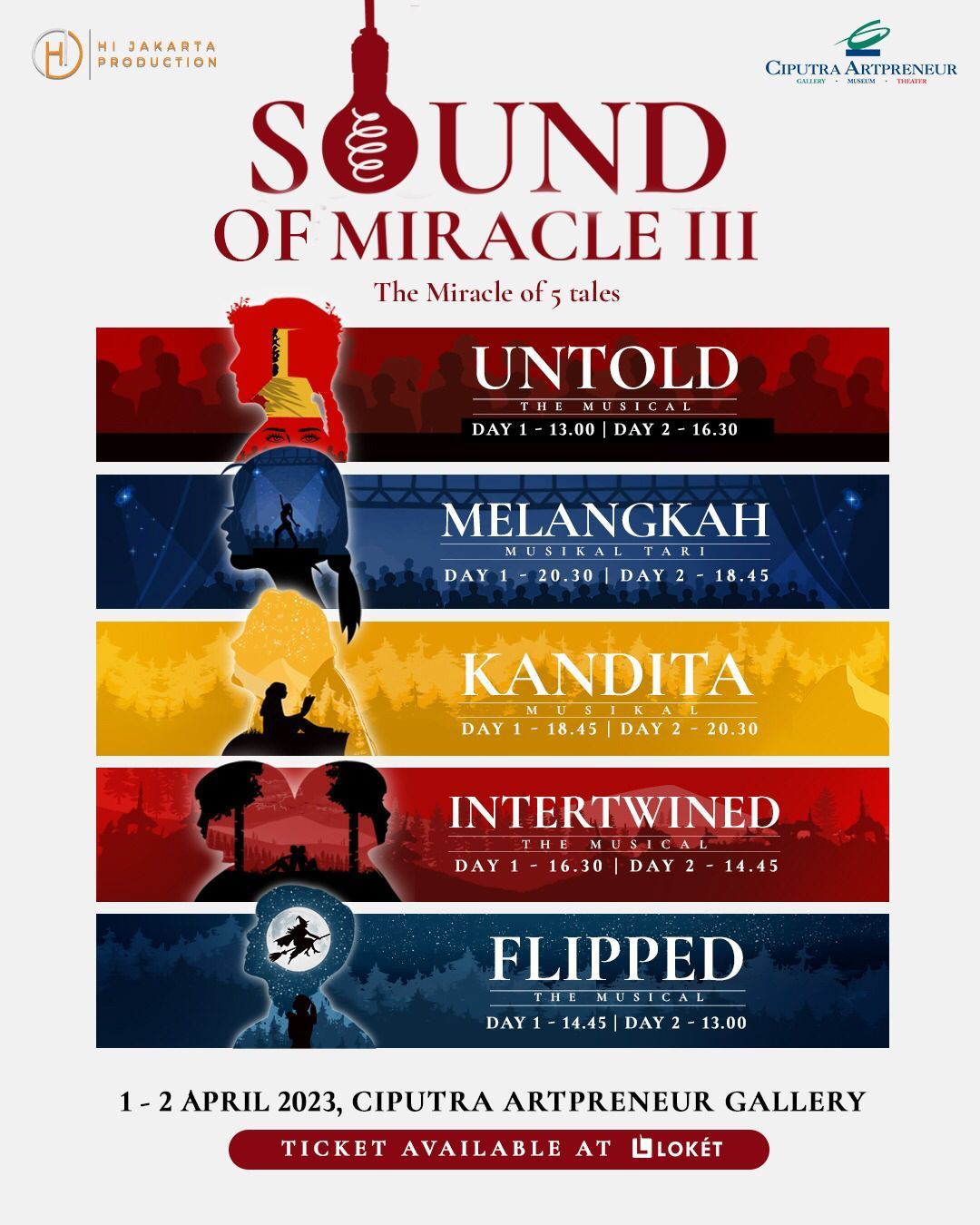 Saksikan “Sound of Miracle III” di Ciputra Artpreneur