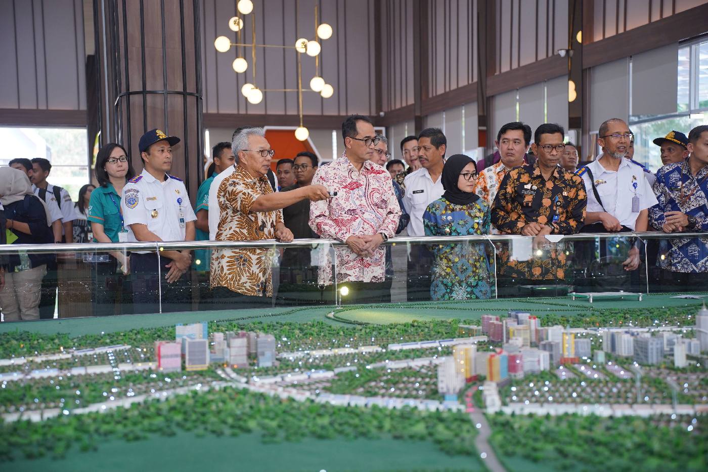 Minister of Transportation of Republic Indonesia Visit Citra Maja Raya