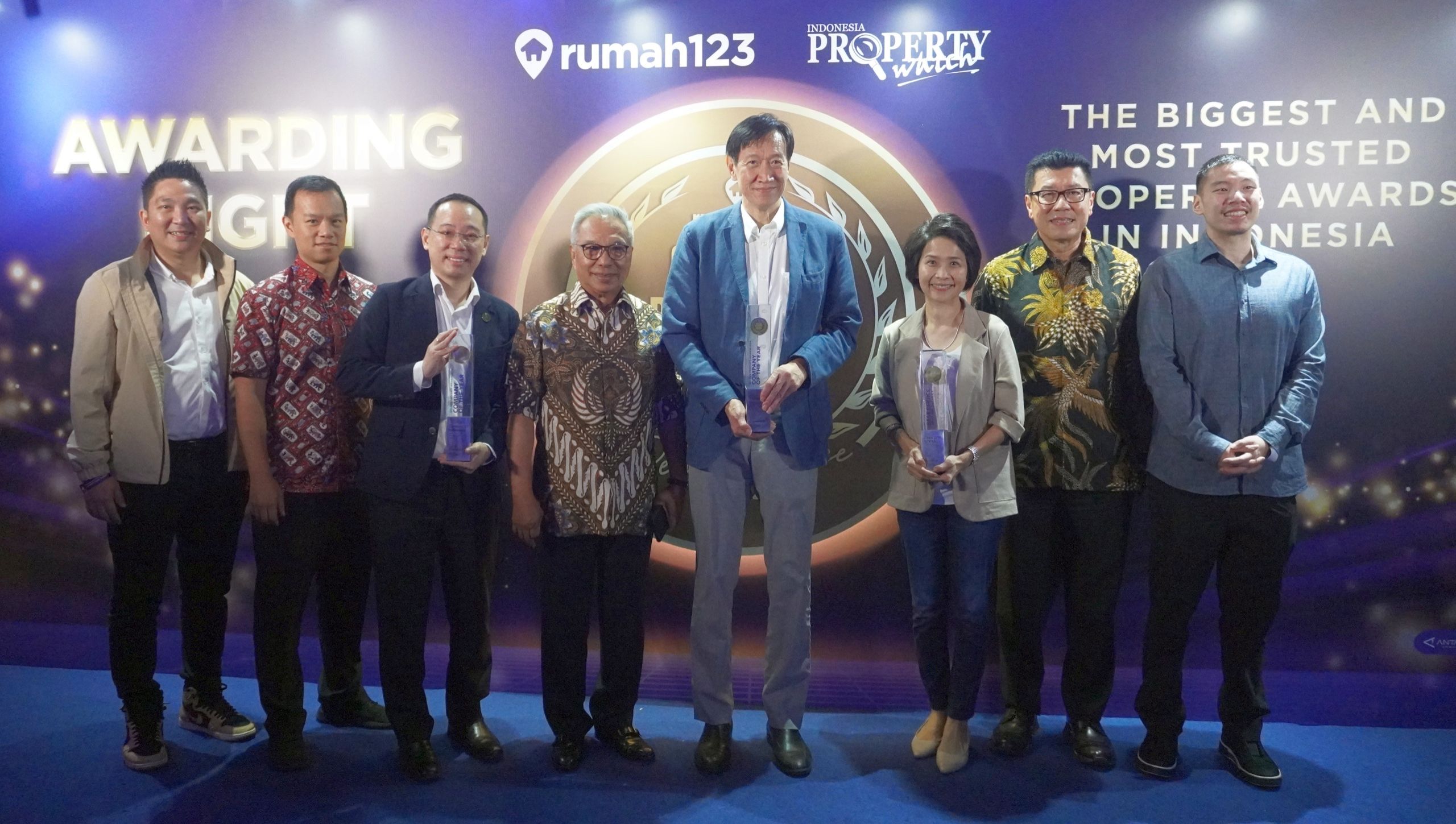 Grup Ciputra, CitraLand Tallasa City Makassar, Citra City Sentul, dan Century 21 Indonesia Raih Penghargaan di Ajang “Golden Property Awards 2024”