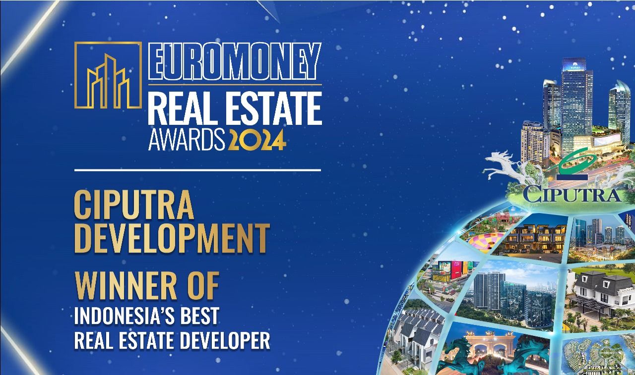Ciputra Development Named “Indonesia’s Best Real Estate Developer” by Euromoney