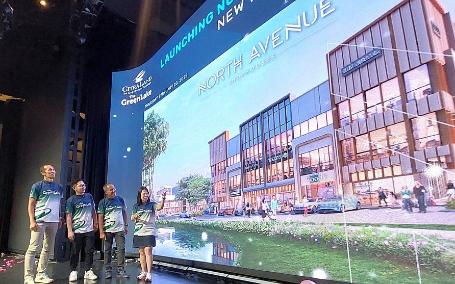 CitraLand The GreenLake Surabaya Launches North Avenue Shophouses